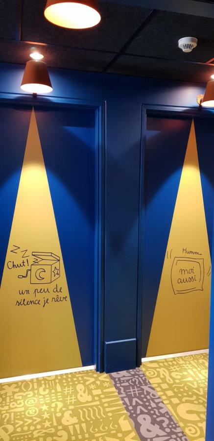 Ibis Budget Rennes Rte Lorient Bagian luar foto